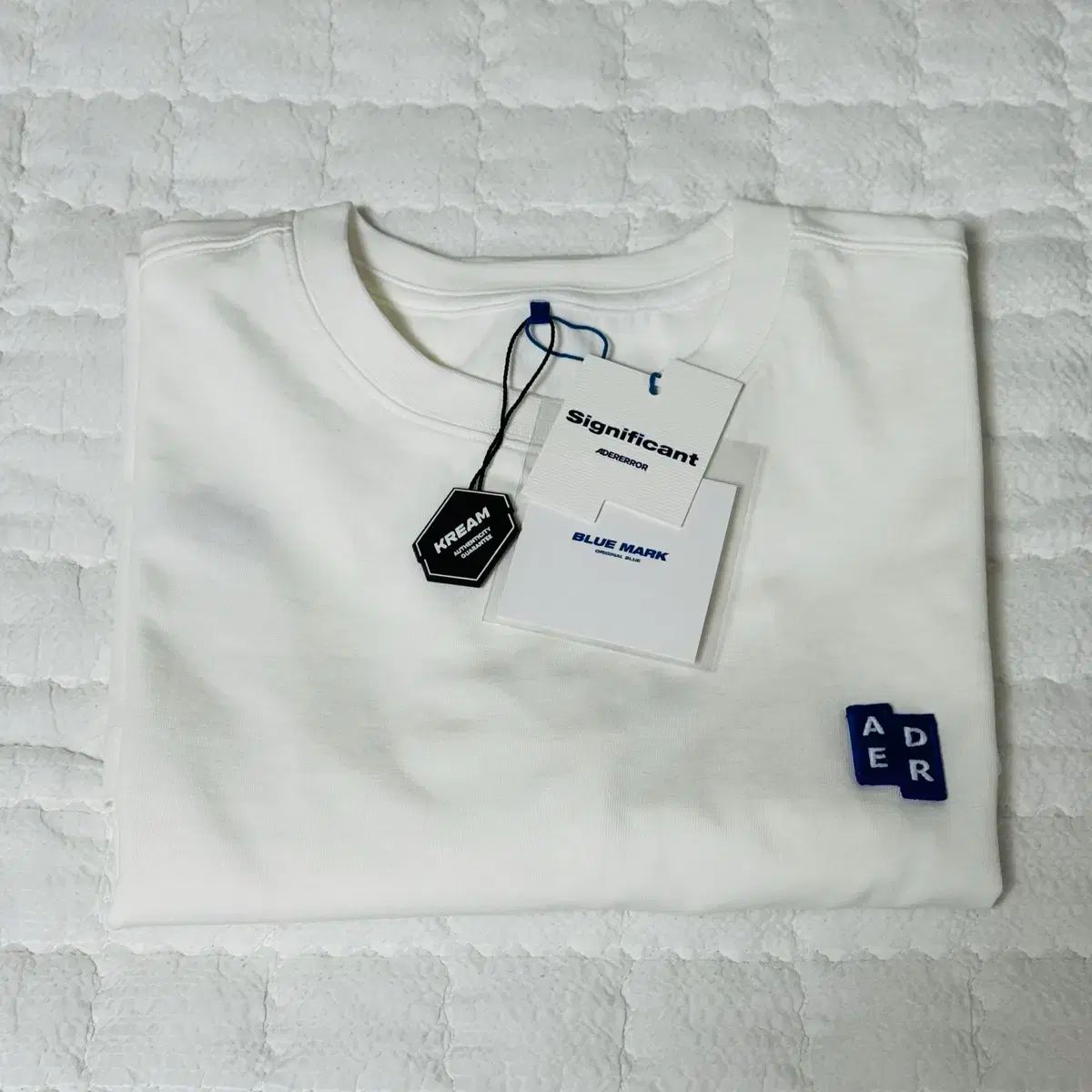 ADER ERROR SIGNIFICANT TRS/BL TAG Tシャツ