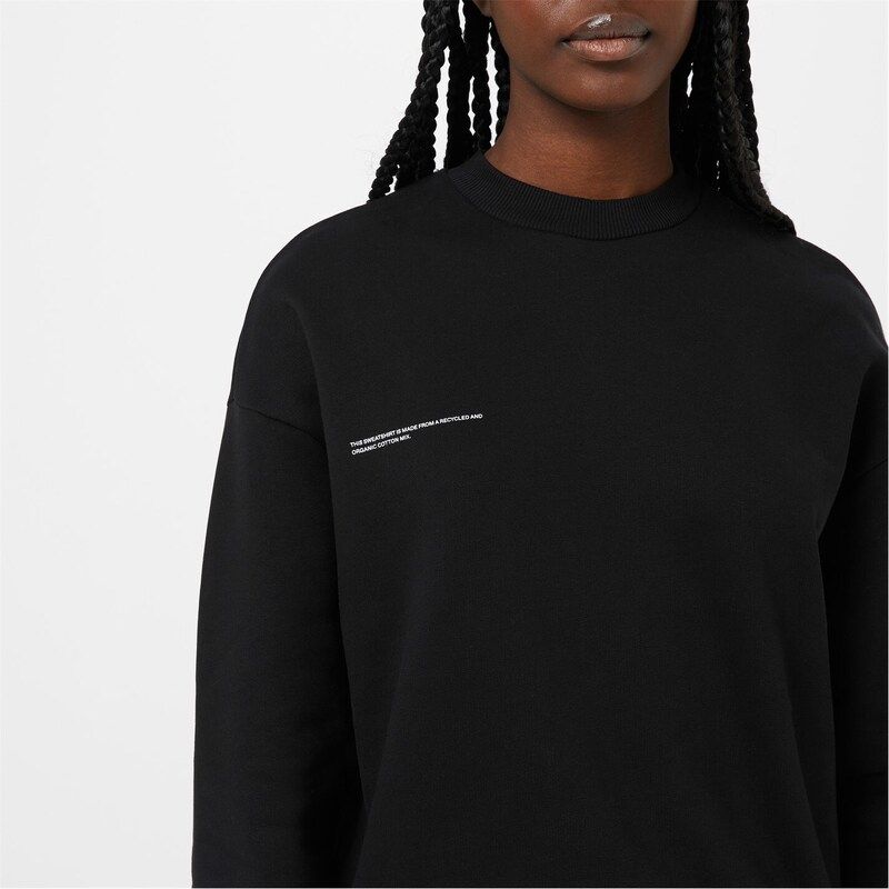 パンゲア レディース アウター パーカー・スウェット スウェット シャツ PANGAIA Signature Sweatshirt Black ブラック パンゲア レディース アウター パーカー・スウェット スウェット シャツ PANGAIA Signature Sweatshirt Black ブラック