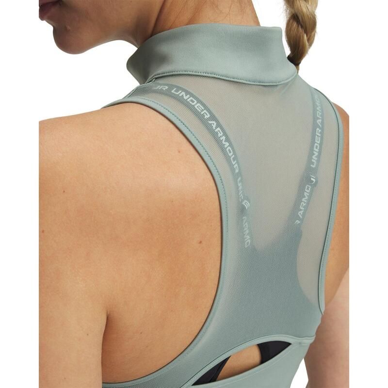 アンダーアーマー レディース トップス シャツ ベスト Under Armour Vansh Vent Vest Green グリーン
