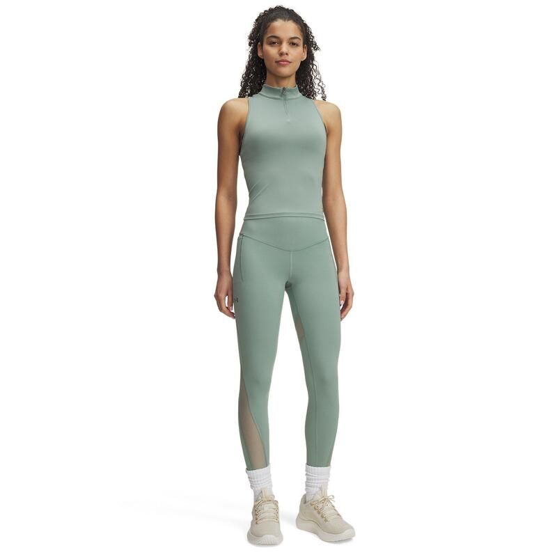 アンダーアーマー レディース トップス シャツ ベスト Under Armour Vansh Vent Vest Green グリーン