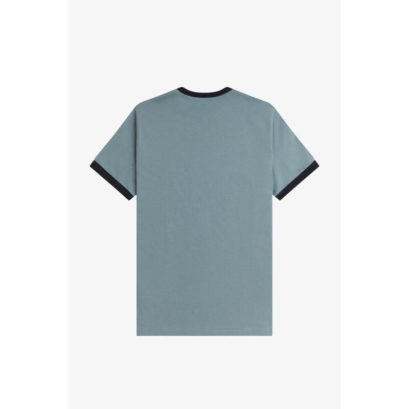 フレッドペリー メンズ トップス Tシャツ Fred Perry Ringer TShirt Stock Blue Z56 ブルー