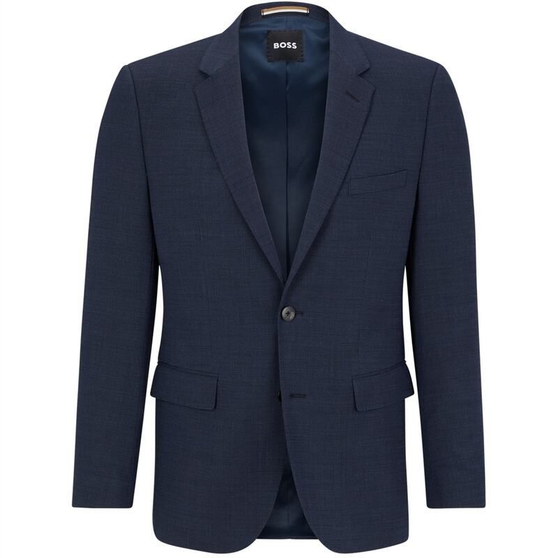 ボス メンズ アウター ジャケット・ブルゾン Boss HBB Jasper MM 224 Sn34 Open Blue 475 ブルー