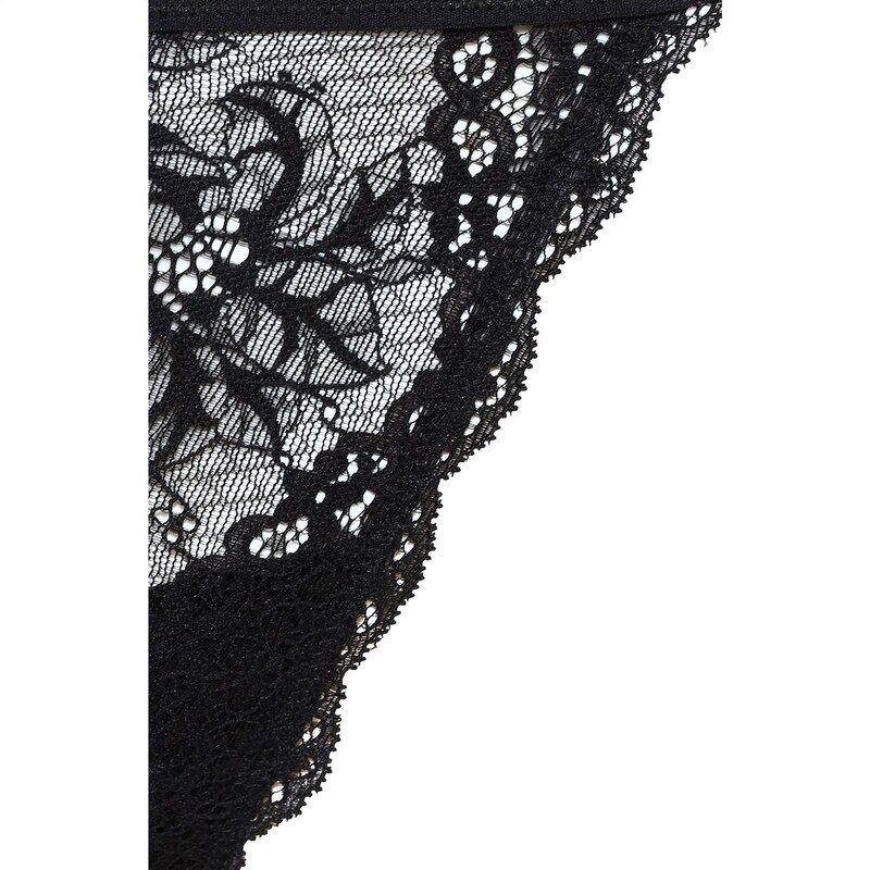 ボス レディース アンダーウェア パンツ レース Boss Lace Thong Ld41 Black ブラック