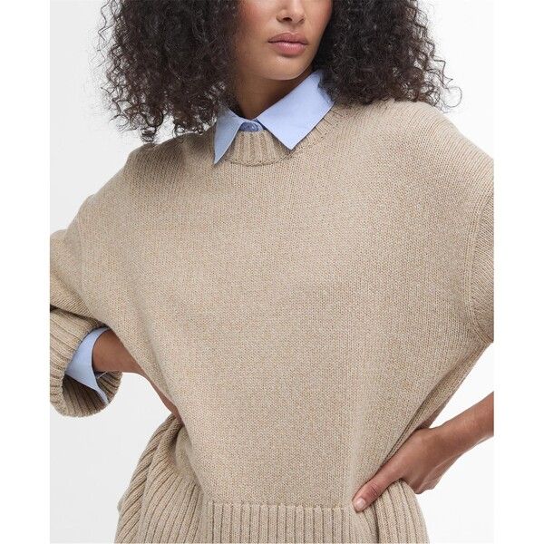 バブアー レディース アウター ニット・セーター クルーネック Barbour Cassandra Crew Neck Jumper Camel キャメル バブアー レディース アウター ニット・セーター クルーネック Barbour Cassandra Crew Neck Jumper Camel キャメル