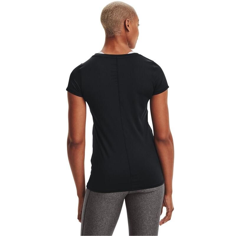 アンダーアーマー レディース トップス Tシャツ Under Armour Womens Short Sleeve Performance Tee Black ブラック アンダーアーマー レディース トップス Tシャツ Under Armour Womens Short Sleeve Performance Tee Black ブラック