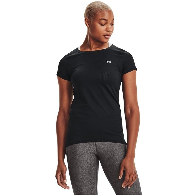 アンダーアーマー レディース トップス Tシャツ Under Armour Womens Short Sleeve Performance Tee Black ブラック アンダーアーマー レディース トップス Tシャツ Under Armour Womens Short Sleeve Performance Tee Black ブラック