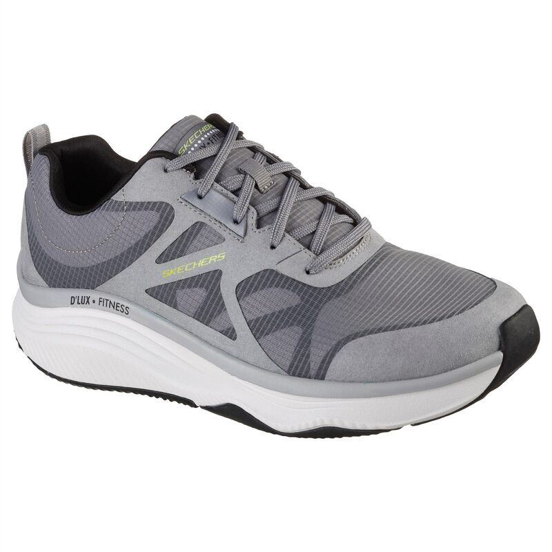 スケッチャーズ メンズ シューズ スニーカー Skechers Dlux Fit Sn99 Grey グレー