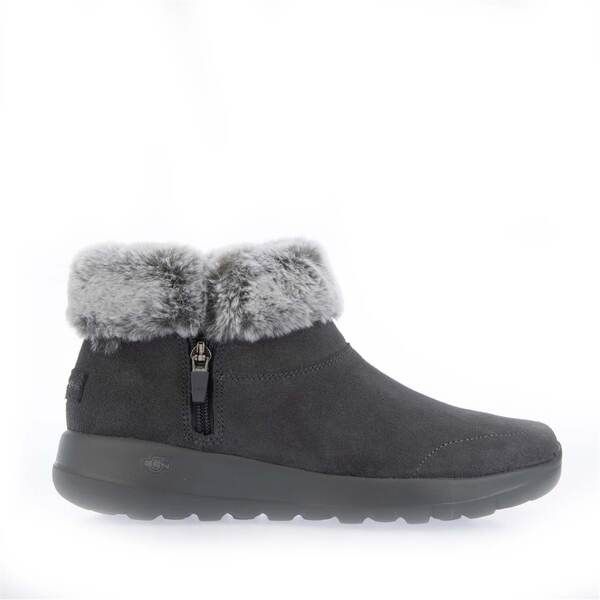 スケッチャーズ レディース シューズ ブーツ・レインブーツ Skechers On The Go Joy Boots Charcoal チャコール