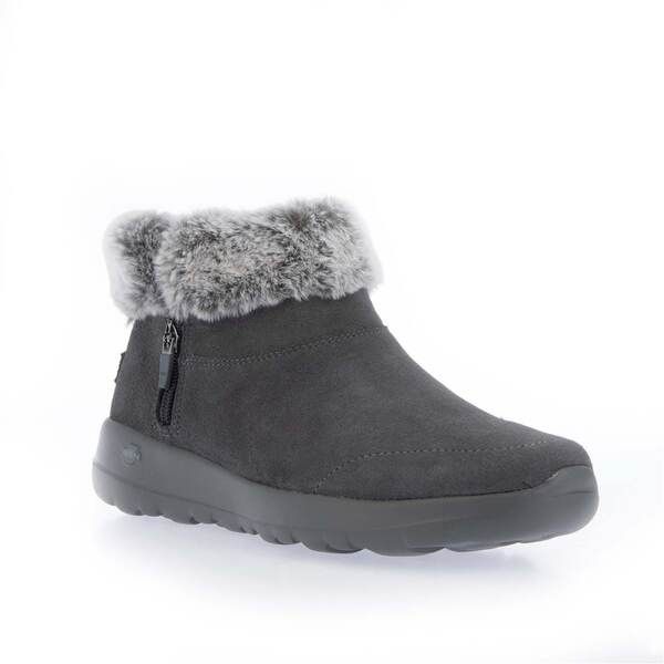 スケッチャーズ レディース シューズ ブーツ・レインブーツ Skechers On The Go Joy Boots Charcoal チャコール