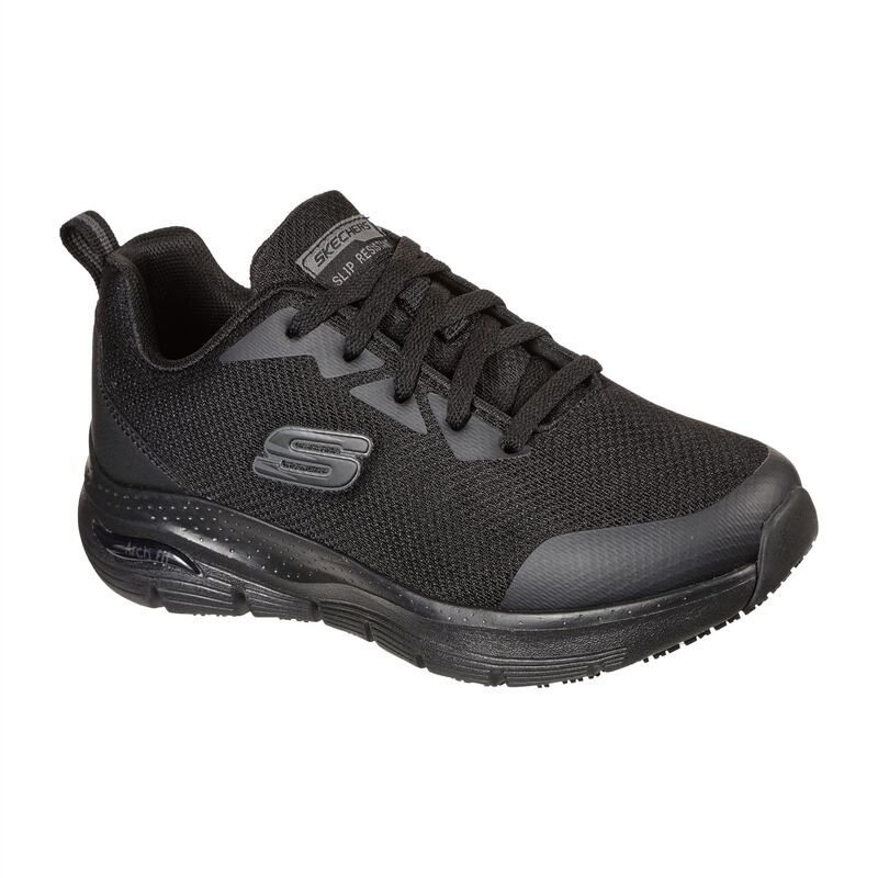 スケッチャーズ レディース シューズ ブーツ・レインブーツ Skechers Work Arch Fit SR Black ブラック スケッチャーズ レディース シューズ ブーツ・レインブーツ Skechers Work Arch Fit SR Black ブラック