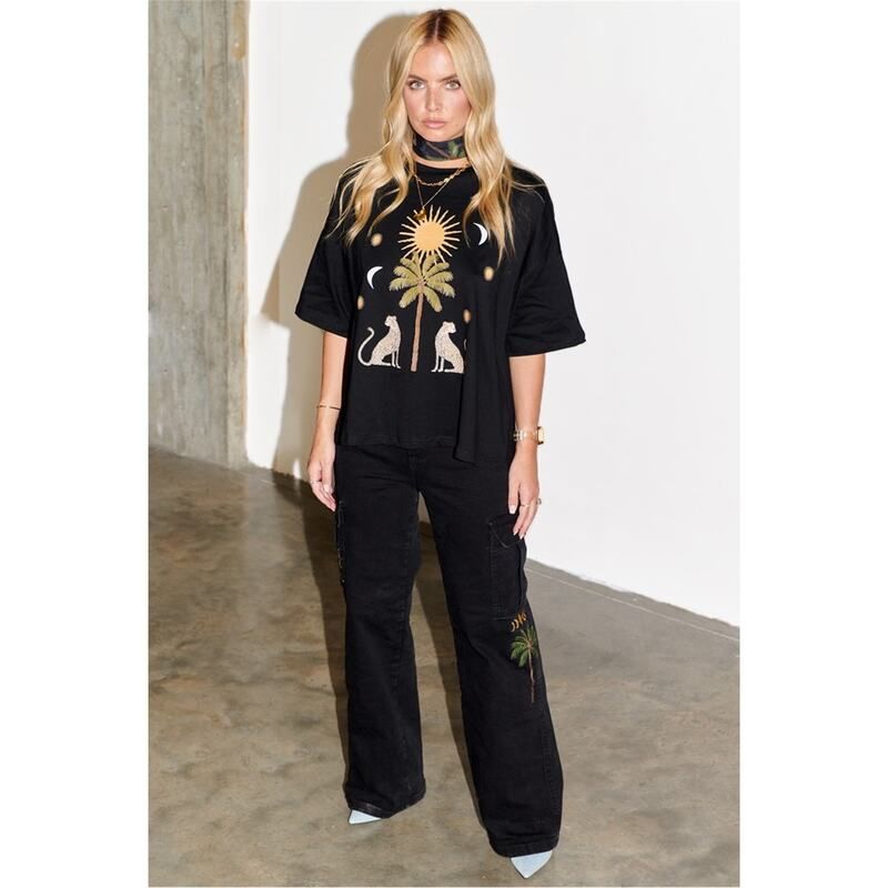 ネバーフリードレスド レディース トップス シャツ Never Fully Dressed Never Running Wild T Ld00 Black ブラック ネバーフリードレスド レディース トップス シャツ Never Fully Dressed Never Running Wild T Ld00 Black ブラック