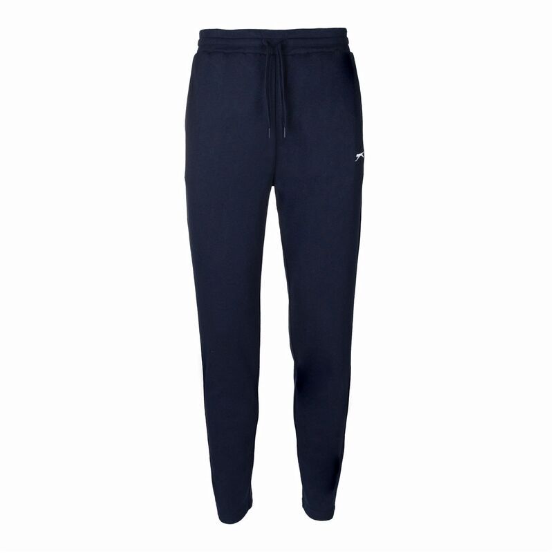 スラセンジャー レディース ボトムス カジュアルパンツ パンツ スウェットパンツ フリース Slazenger Fleece Sweatpants Womens Navy ネイビー