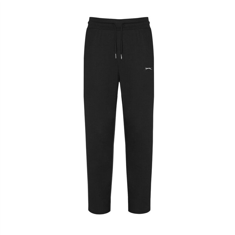 スラセンジャー レディース ボトムス カジュアルパンツ パンツ スウェットパンツ フリース Slazenger Fleece Sweatpants Womens Black ブラック