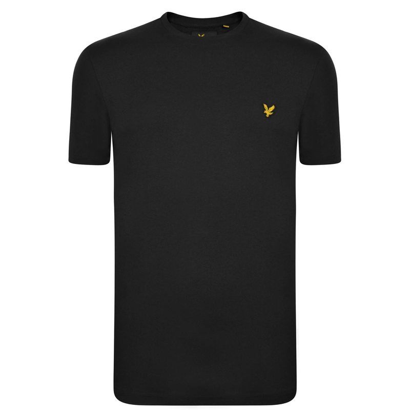ライルアンドスコット メンズ トップス Tシャツ ロゴ Lyle and Scott Basic Logo T Shirt Jet Black Z865 ブラック