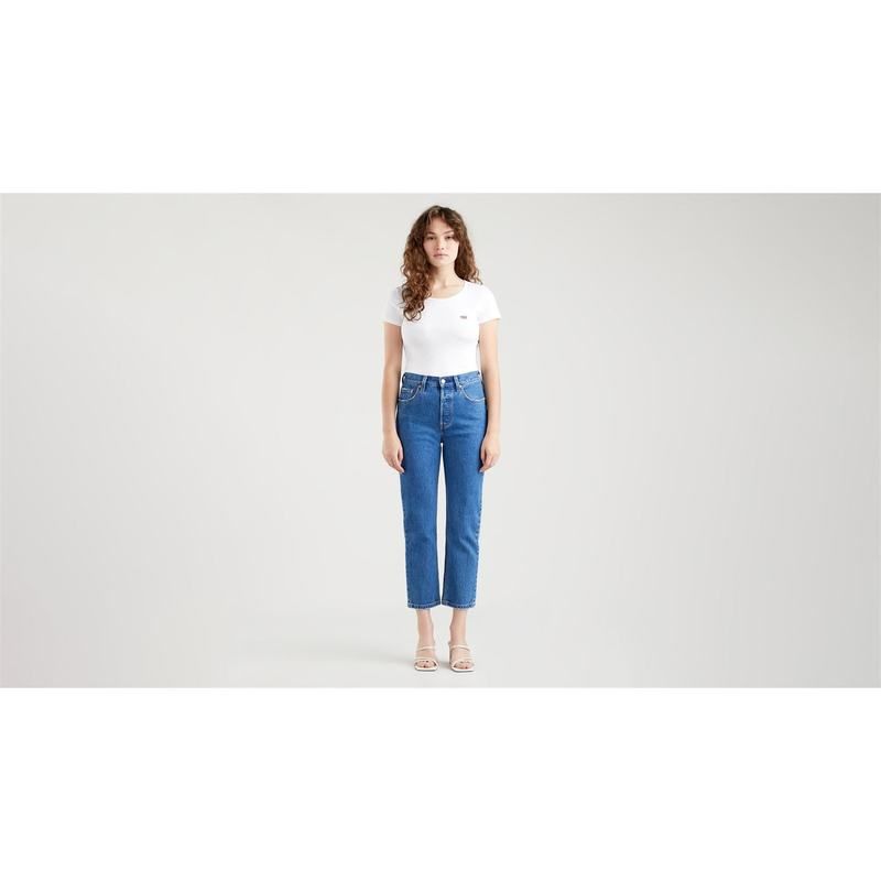 リーバイス レディース ボトムス デニムパンツ クロップド ジーンズ Levis 501 Cropped Jeans Jazz Pop