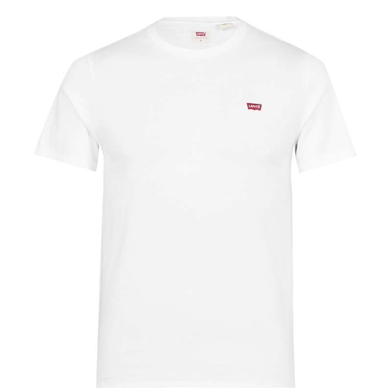 リーバイス メンズ トップス Tシャツ Levis Original T Shirt White ホワイト