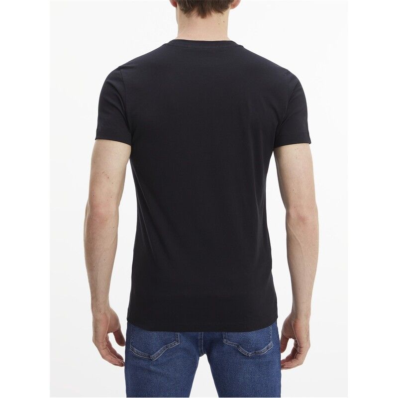 カルバンクライン メンズ トップス Tシャツ Calvin Klein Jeans Monogram T Shirt Black ブラック