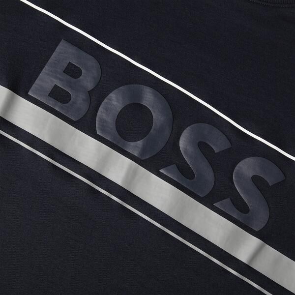 ボス メンズ トップス Tシャツ ロゴ Boss Mens HBG Zone Signature Logo TShirt Dark Blue ブルー ボス メンズ トップス Tシャツ ロゴ Boss Mens HBG Zone Signature Logo TShirt Dark Blue ブルー