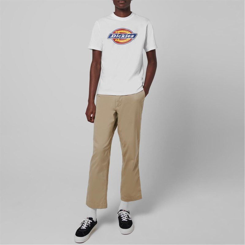 ディッキーズ メンズ トップス Tシャツ DICKIES Icon T Shirt White WHX1 ホワイト ディッキーズ メンズ トップス Tシャツ DICKIES Icon T Shirt White WHX1 ホワイト