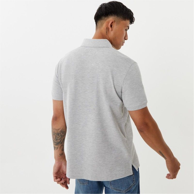 ジャック ウィルス メンズ トップス Tシャツ ポロシャツ Jack Wills Aldgrove Classic Polo Grey Marl グレー ジャック ウィルス メンズ トップス Tシャツ ポロシャツ Jack Wills Aldgrove Classic Polo Grey Marl グレー