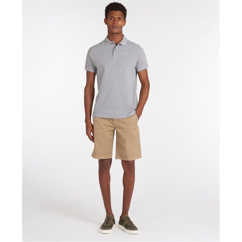 バブアー メンズ トップス Tシャツ ポロシャツ Barbour Sports Polo Shirt Grey Marl GY52 グレー