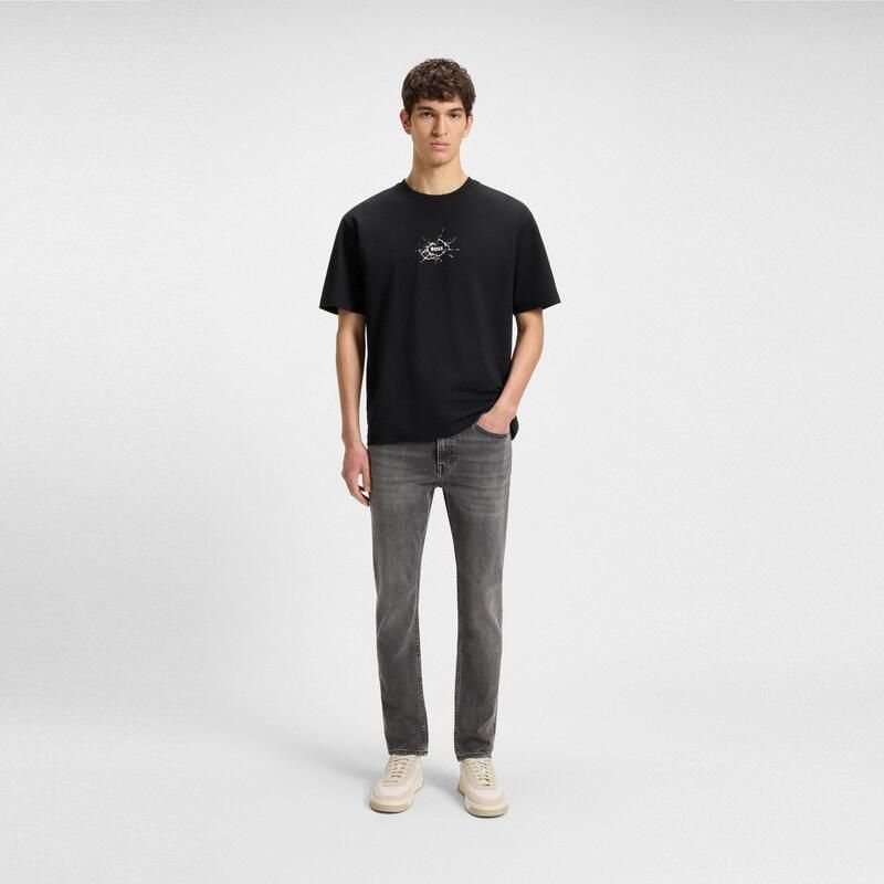 ボス メンズ トップス Tシャツ Boss Te Voyage 10242631 01 Black ブラック