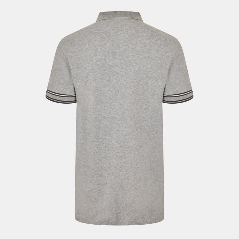 ボス メンズ トップス ポロシャツ Boss Mens HBG Zone Sleek ButtonUpolo Shirt Silver シルバー