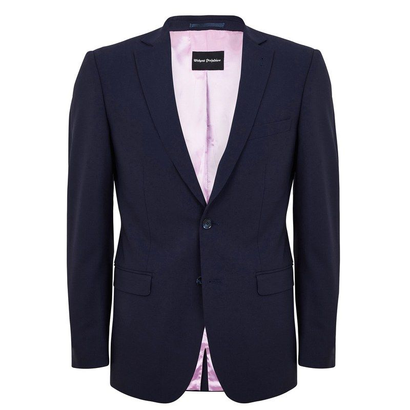 ウィズアウトプレジュデス メンズ アウター ジャケット・ブルゾン ジャケット Without Prejudice Kilburn Suit Jacket Navy ネイビー