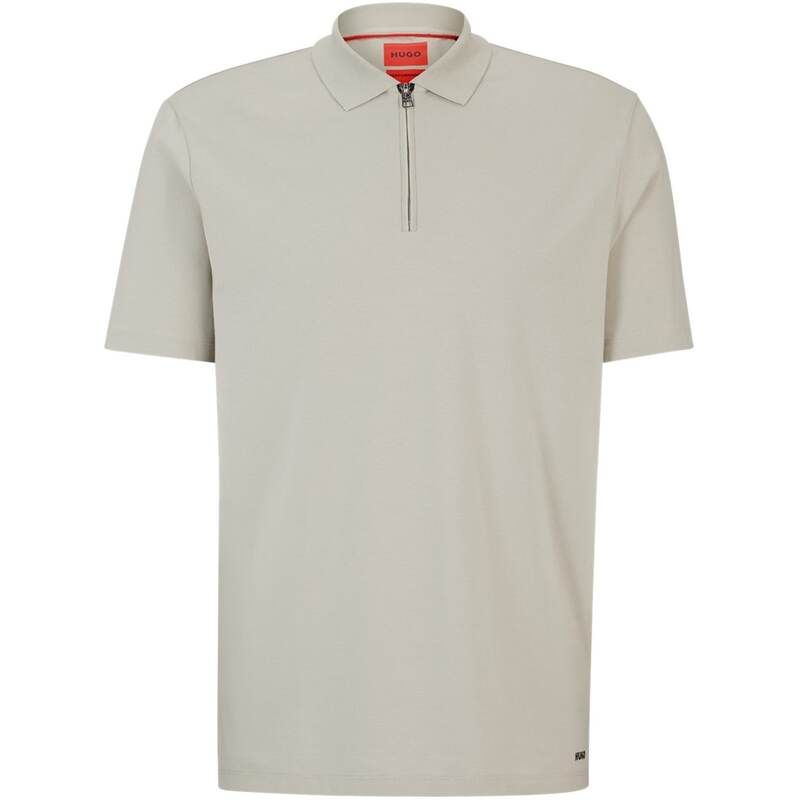 フューゴ メンズ トップス ポロシャツ Hugo Dekok SS Polo Sn43 Pastel Grey グレー