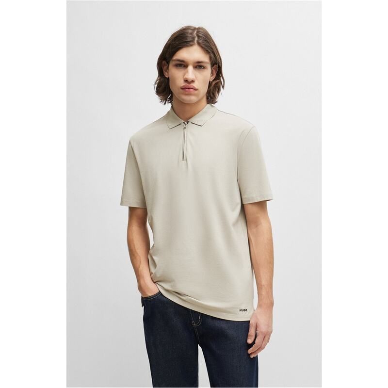 フューゴ メンズ トップス ポロシャツ Hugo Dekok SS Polo Sn43 Pastel Grey グレー フューゴ メンズ トップス ポロシャツ Hugo Dekok SS Polo Sn43 Pastel Grey グレー