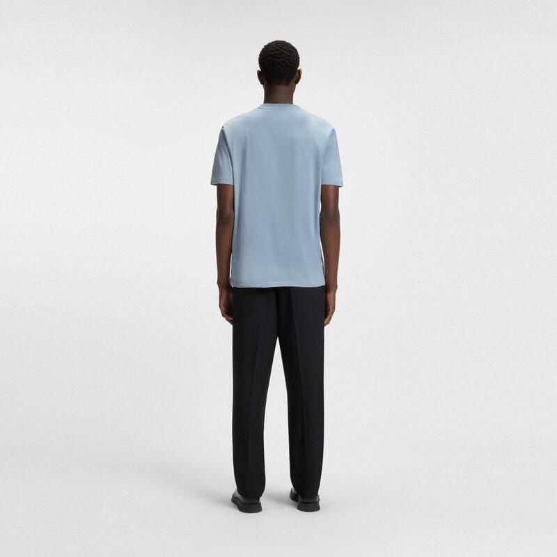 フューゴ メンズ トップス Tシャツ Hugo Dulivio T Shirt Open Blue ブルー