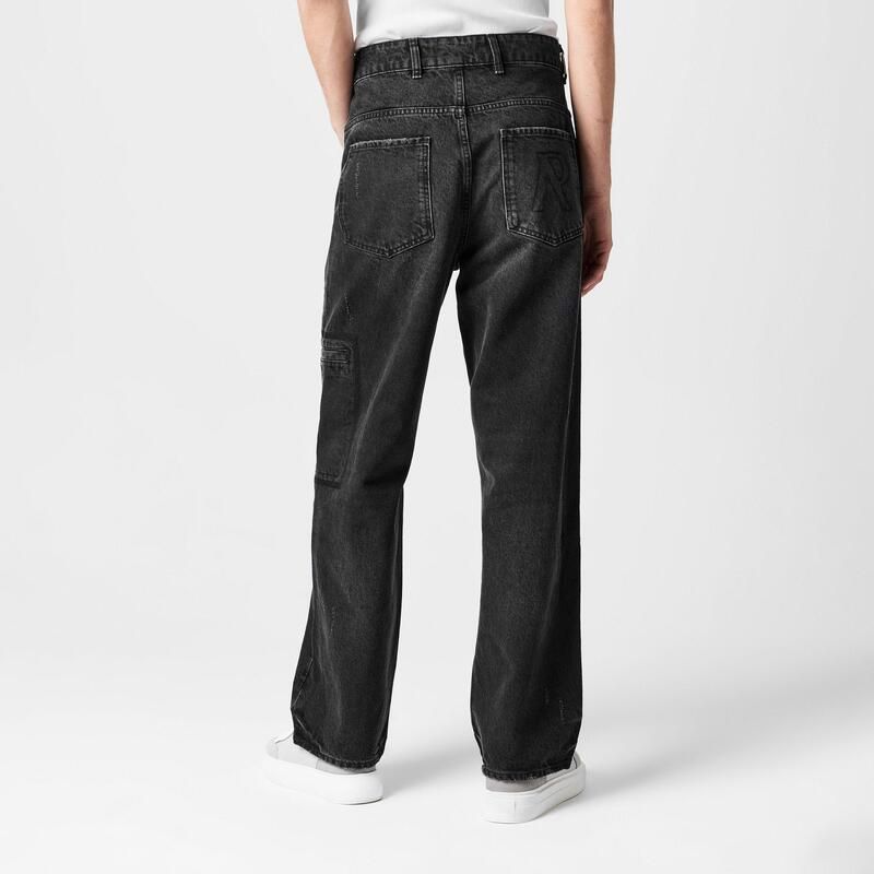 リプレゼント メンズ ボトムス デニムパンツ ジーンズ Represent Mens R3 Drive Denim Jeans Jet Black ブラック