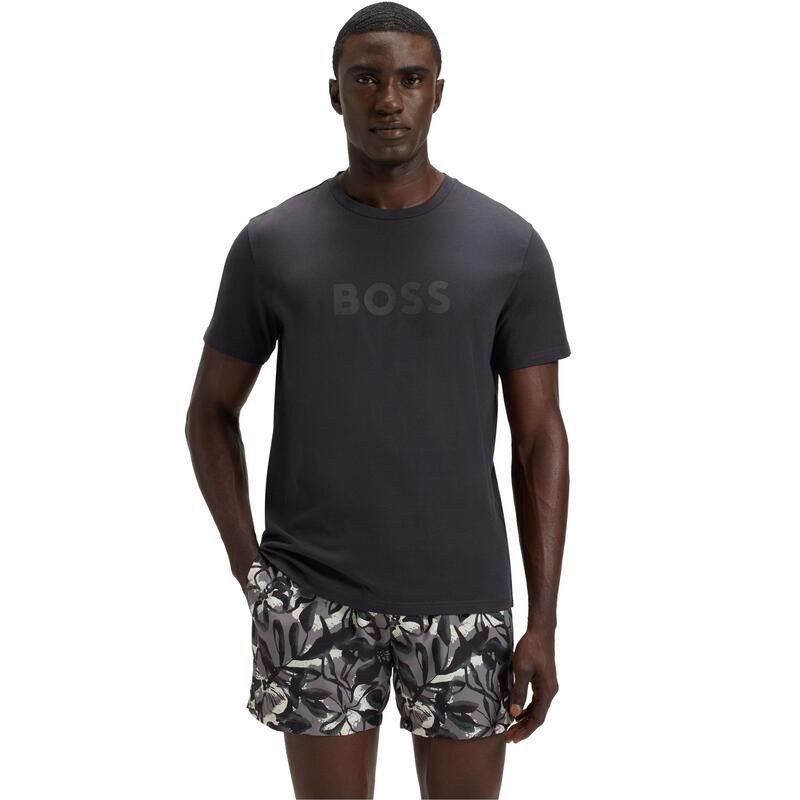 ボス メンズ トップス Tシャツ プリント ロゴ Boss Mens HBW Logo TShirt Logo Printedark Grey グレー