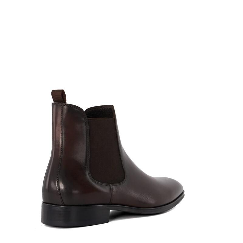 デューンロンドン メンズ シューズ ブーツ・レインブーツ チェルシーブーツ チェルシー Dune London Mens Chelsea Boots Brown Lthr ブラウン