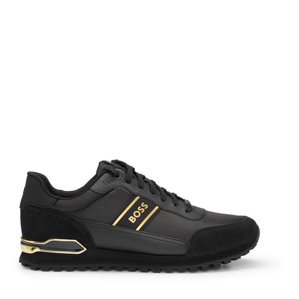 ボス メンズ シューズ スニーカー BOSS ParkourL_Runn_Mnmx 10251947 0 BlackGold 007 ブラック