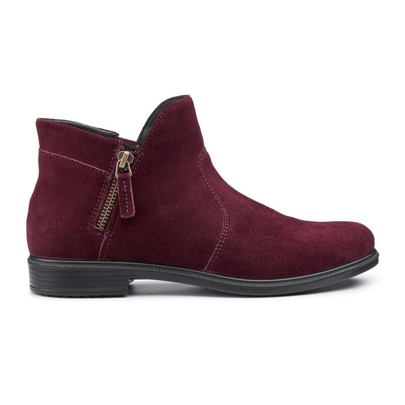 フーター レディース シューズ ブーツ・レインブーツ アンクル Hotter Ludlow Ankle Bootstandard Fit Maroon マルーン フーター レディース シューズ ブーツ・レインブーツ アンクル Hotter Ludlow Ankle Bootstandard Fit Maroon マルーン