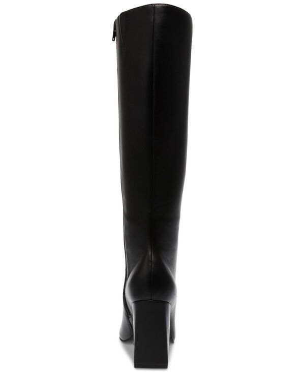 ワイルド ペアー レディース シューズ ブーツ・レインブーツ ヒール Wild Pair Womens Islah BlockHeel Dress Boots Regular Wide Calf Black Smooth ブラック