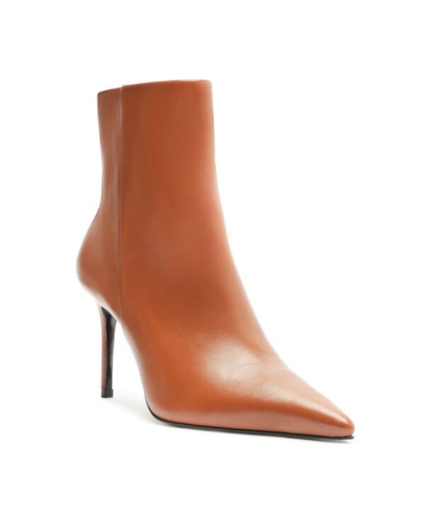 シュッツ レディース シューズ ブーツ・レインブーツ Schutz Womens Mikki Pointed Toe Dress Booties Brown ブラウン