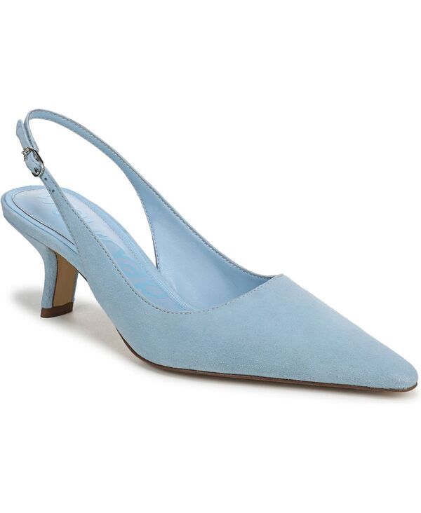 サムエデルマン レディース シューズ パンプス Sam Edelman Womens Bianka Slingback Pumpspring Blue Suede ブルー