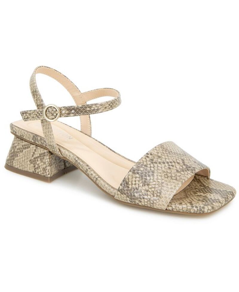 ケネスコール レディース シューズ サンダル Kenneth Cole Reaction Womens Buena Square Toe Dress Sandals Light Taupe トープ