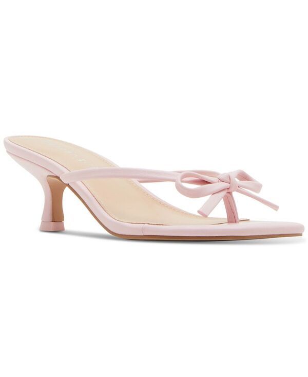 マッデンガール レディース シューズ サンダル ヒール Madden Girl Charlotte KittenHeel Bow Dress Sandals Baby Pink ピンク