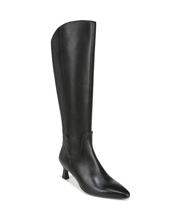 ナチュライザー レディース シューズ ブーツ・レインブーツ Naturalizer Womens Deesha Knee High Dress Boots Narrow Regular Wide ExtraWide Calf Black Leather ブラッ