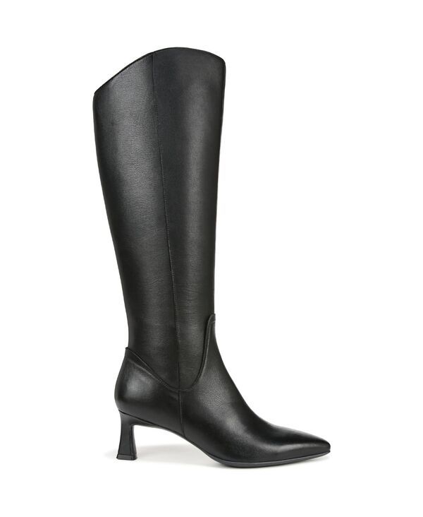 ナチュライザー レディース シューズ ブーツ・レインブーツ Naturalizer Womens Deesha Knee High Dress Boots Narrow Regular Wide ExtraWide Calf Black Leather ブラッ