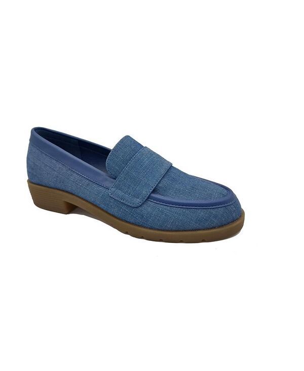 ケネスコール レディース シューズ スリッポン・ローファー ローファー Kenneth Cole Reaction Womens Fern Loafers Denim デニム