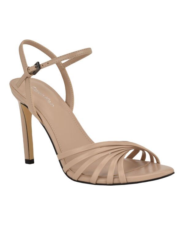 カルバンクライン レディース シューズ サンダル Calvin Klein Womens Daniella Strappy Stiletto Dressandals Light Natural