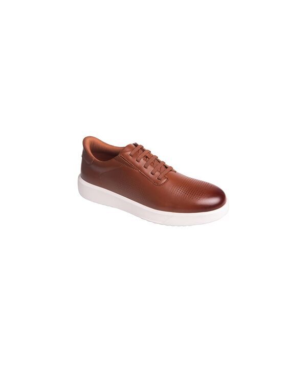 マークジョセフニューヨーク メンズ シューズ スニーカー Marc Joseph New York Mens Harbord HandsFree Slip On Technology Lightweight Sneakers Cognac napa leath