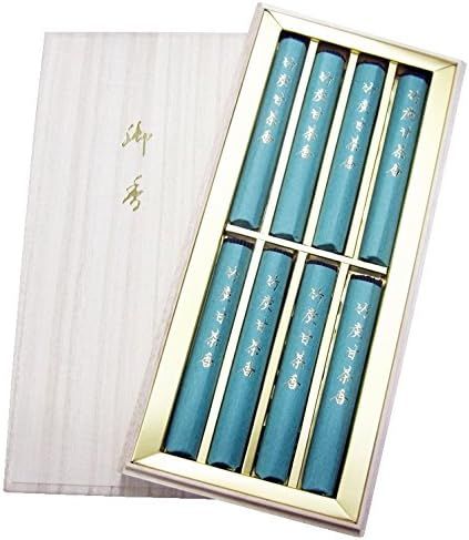 （ 御供 のし付き 包装品 のし 名入れ 可 ） Awaji Baikundoのけむりの少ない御Incense贈答用 お供え物 高級Incenseギフト 竹炭甘