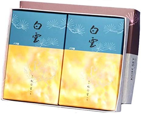 京Incense 白雲（はくうん）バラ詰 2個セット ご進物 Shoyeido Shoyeido