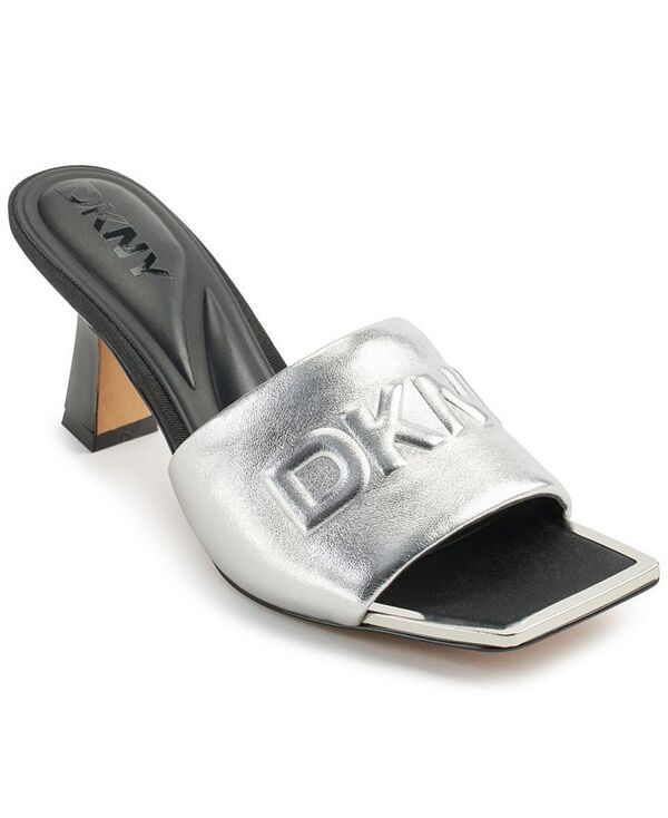 ダナ キャラン ニューヨーク レディース シューズ サンダル DKNY Womens Keke Slip On Sandals Silver シルバー