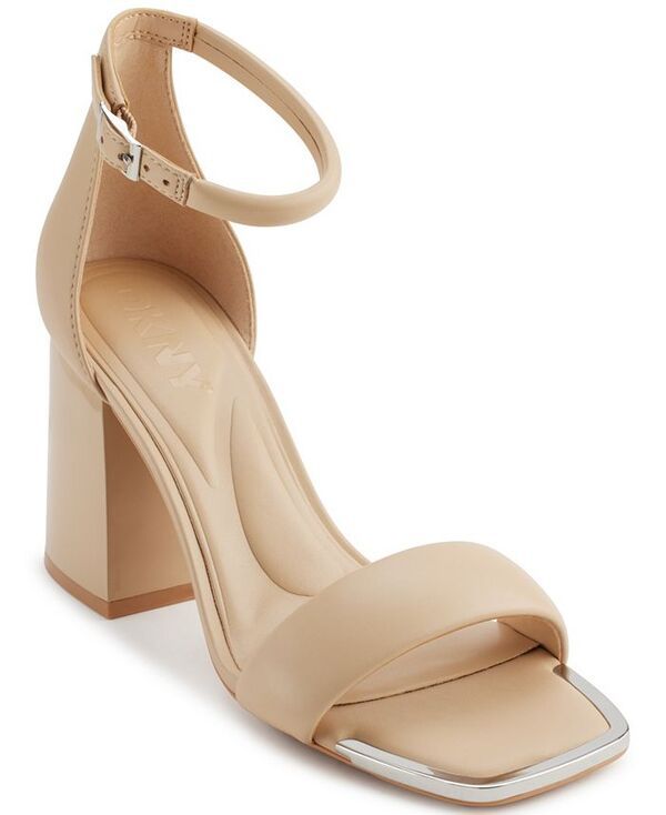 ダナ キャラン ニューヨーク レディース シューズ サンダル アンクル DKNY Womens Scarla Ankle Strap Sandals Nude